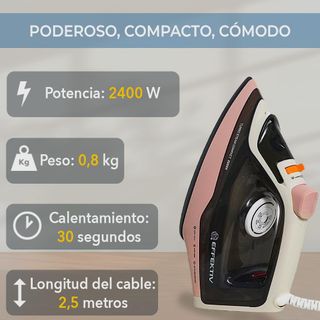 Plancha EFFEKTIV 2500X - Vapor