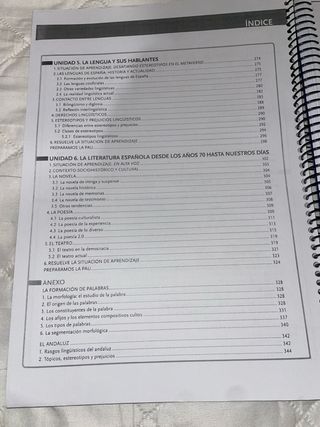 Lengua castellana y literatura 2 bachiller.
