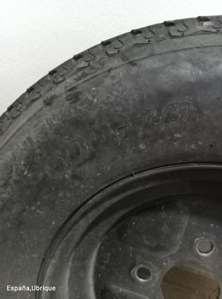 2 Ruedas remolque 10" usadas