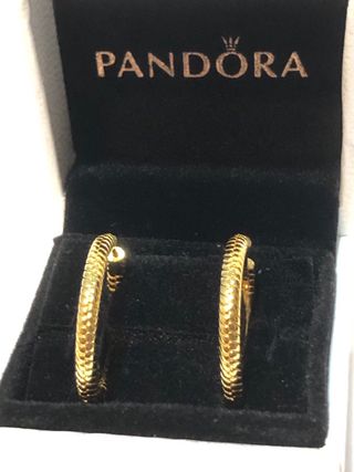 Pendientes Pandora Aro Dorado