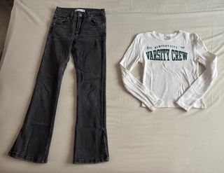 Sudadera Zara niña talla 9, pantalón T 10,cami T10