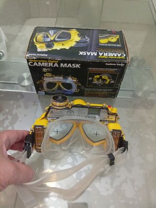 Máscara Cámara y Video Submarina Nueva.