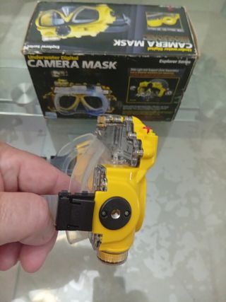 Máscara Cámara y Video Submarina Nueva.