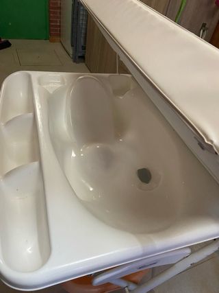 Cambiador bebé + bañera