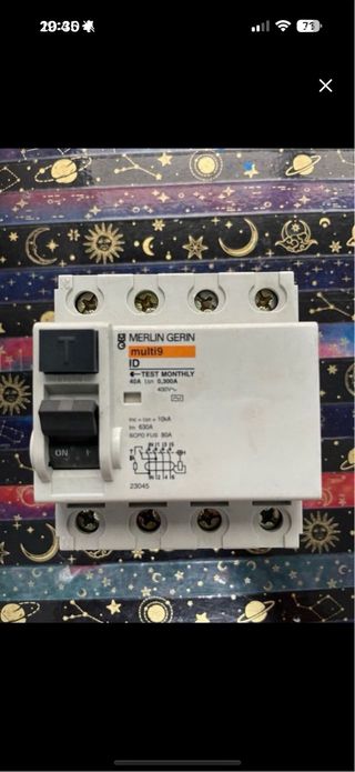Interruptor diferencial idd 40A 300mA
