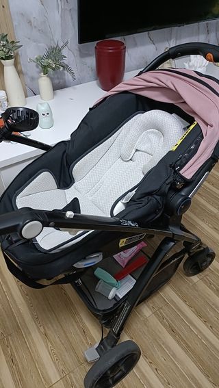 Rueda carrito bebé - dañada