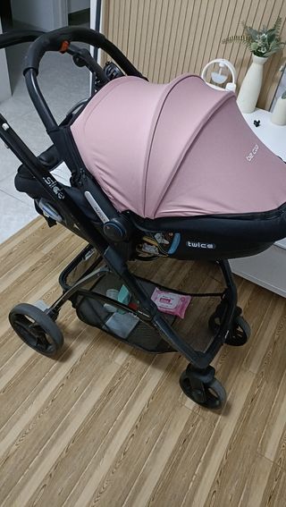Rueda carrito bebé - dañada