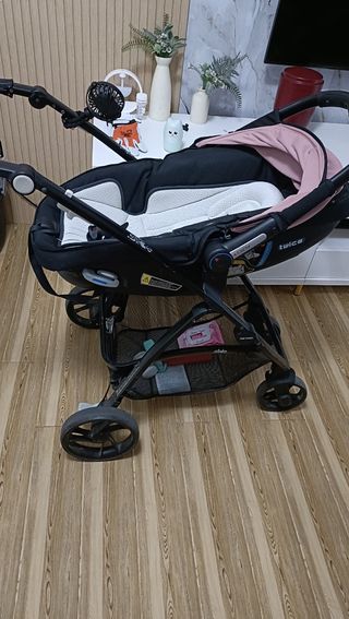 Rueda carrito bebé - dañada