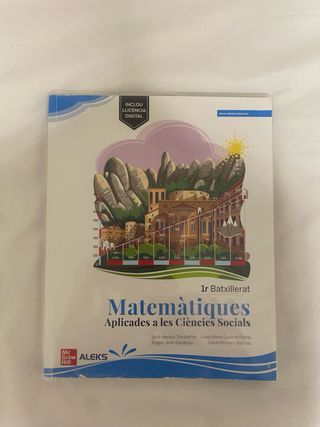 libro matemáticas aplicadas a las ccss 1btx