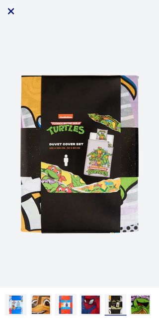 Funda nórdica Tortugas Ninja 155x220