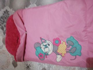Saco carro Minnie bebé rosa