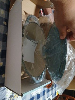 Olla de hierro fundido azul