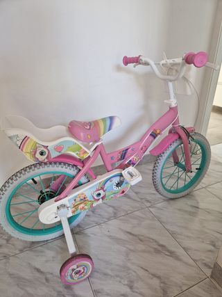 Bicicleta niña 16" unicornio