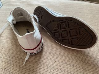 Converse blancas 36, unisex