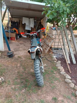 KTM 125 EXC 2008 