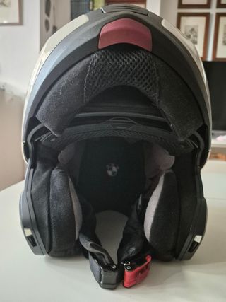 Casco BMW system evo moto modular blanco