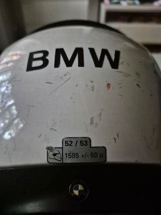 Casco BMW system evo moto modular blanco