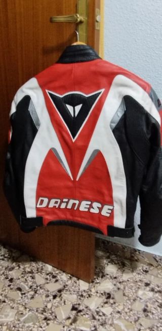 Chaqueta cuero moto DAINESE 