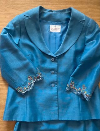 Traje chaqueta mujer boda