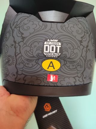 Casco moto integral talla M - Gato dibujo de gato 