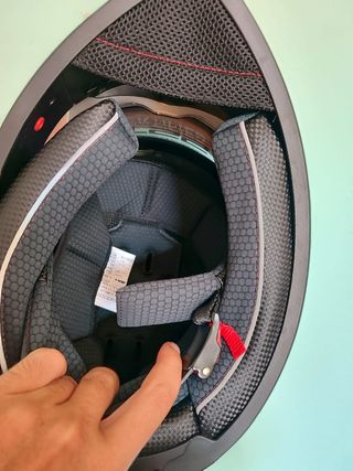 Casco moto integral talla M - Gato dibujo de gato 