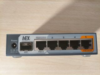 Mikrotik hEX s Router - En perfecto estado