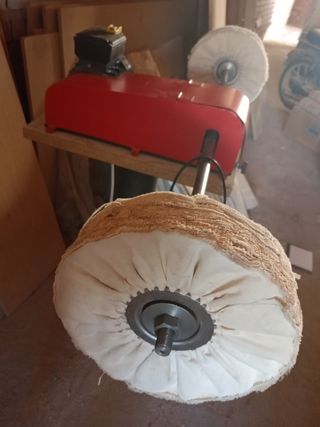 Máquina pulidora de guitarras e instrumentos 