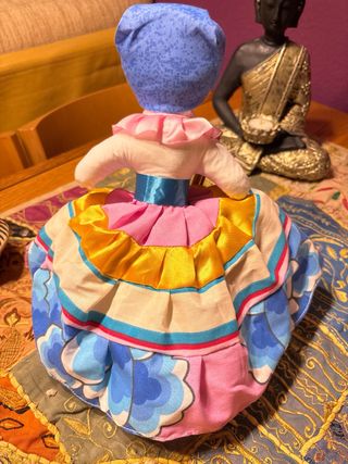 Strazzo reversibile per bambole cubane