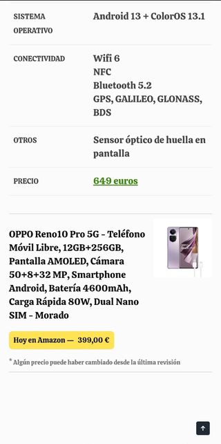 OPPO Reno10 Pro 5G - 12/256GB