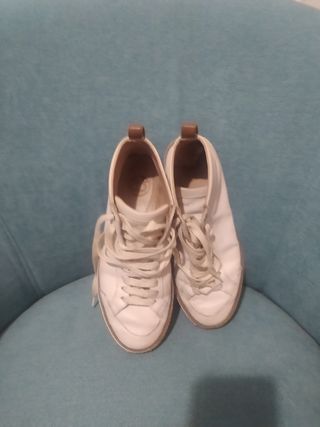 Zapatillas Massimo Dutti blancas