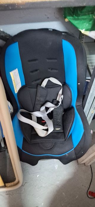 Silla coche bebé - Azul/Negro