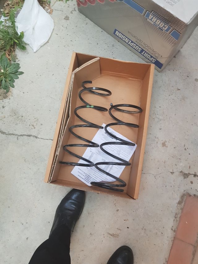 Muelles delanteros originales Peugeot 206