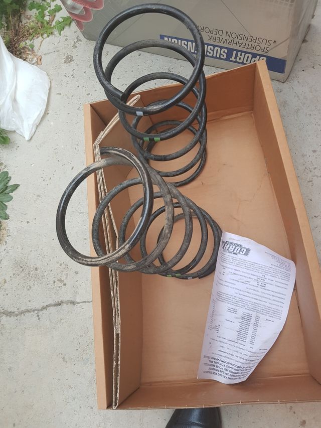 Muelles delanteros originales Peugeot 206