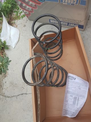 Muelles delanteros originales Peugeot 206 
