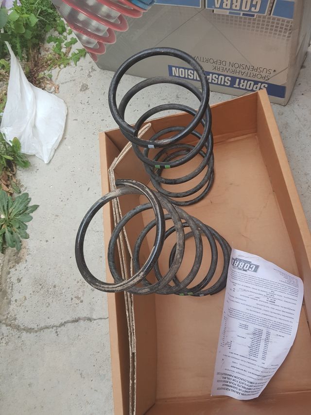 Muelles delanteros originales Peugeot 206