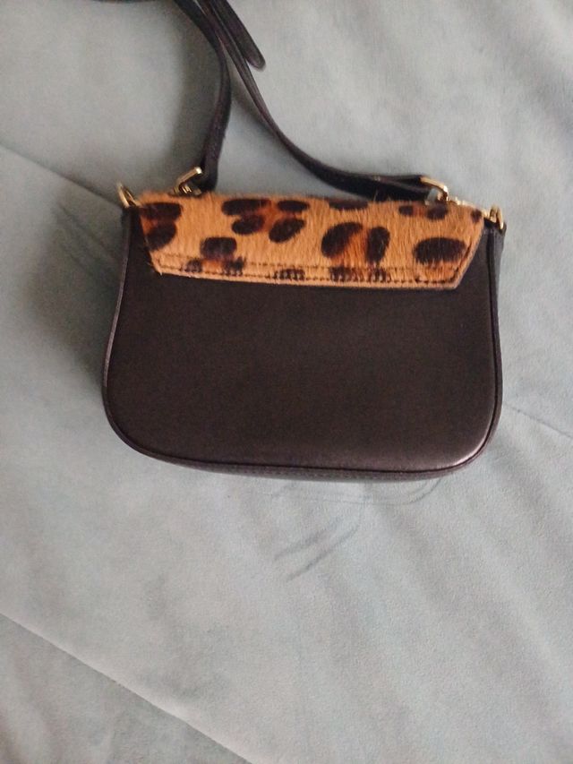 Bolso Innue marrón-multicolor