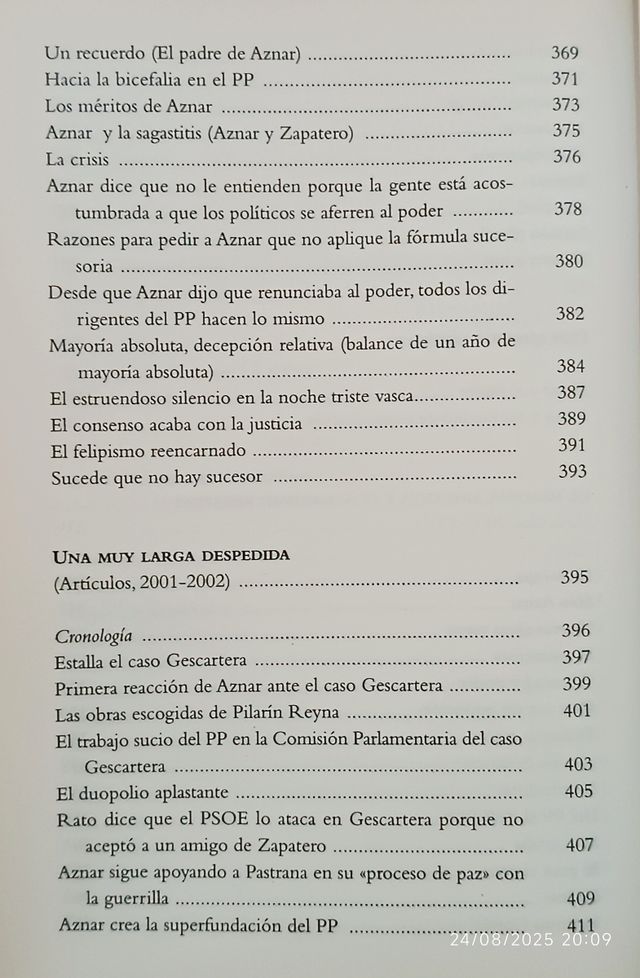 Con Aznar Y Contra Aznar (Actualidad) (Spanish ...