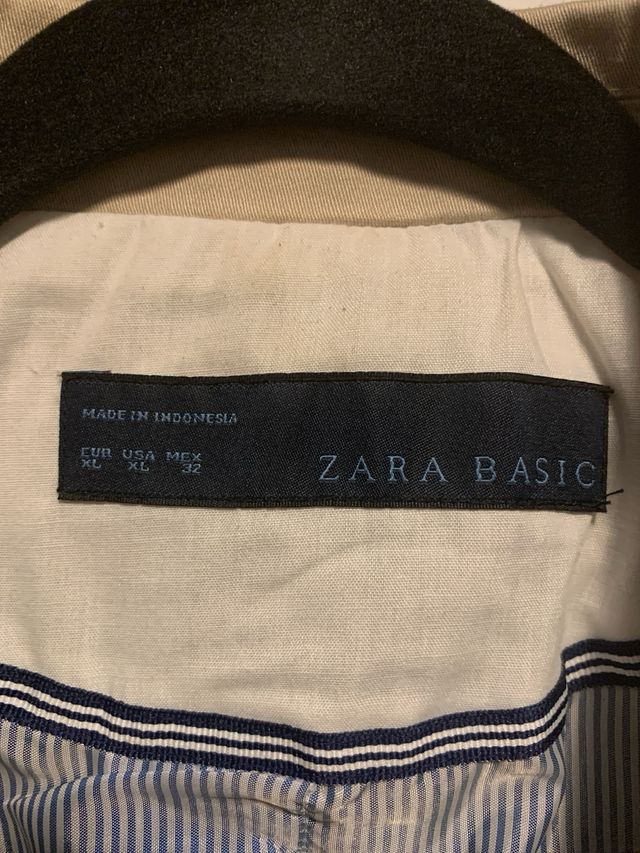 Blazer Zara beige mujer