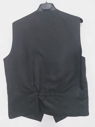 Chaleco negro brillante Endicott