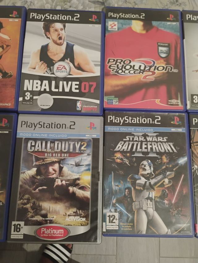 12 Juegos PlayStation 2 Variados