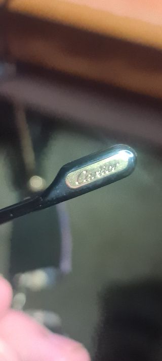 Gafas Cartier CT0465S - Doradas y sin funda