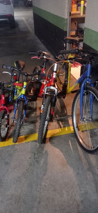 Bicicletas 4 distintas edades + regalo inflador 