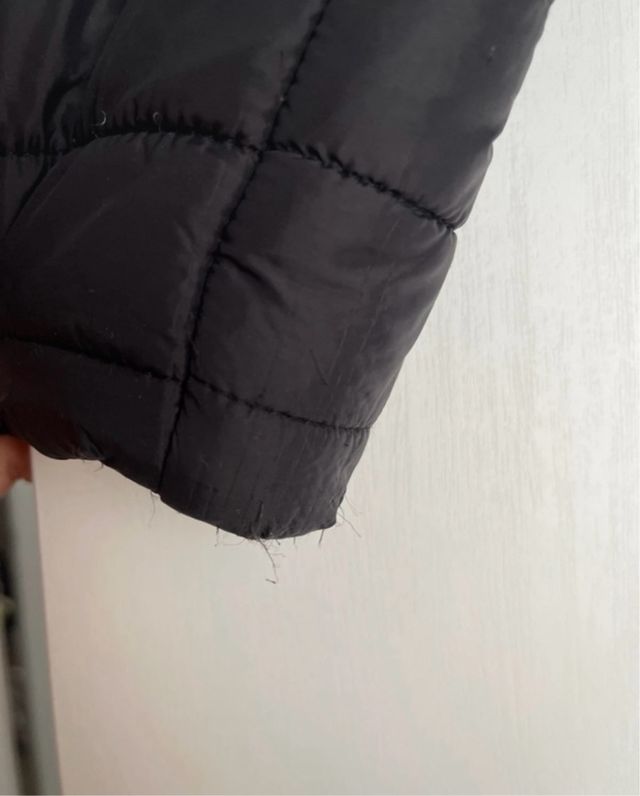 Chaqueta acolchada negra