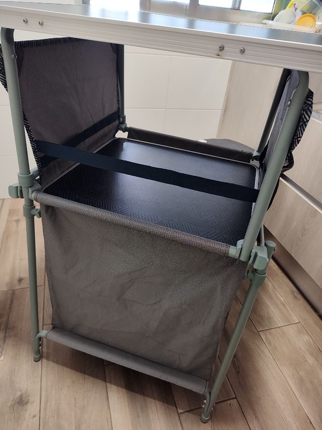 Mesa camping Decathlon plegable