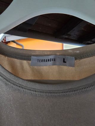 Maglietta bimba beige tg L Terranova - NUOVA