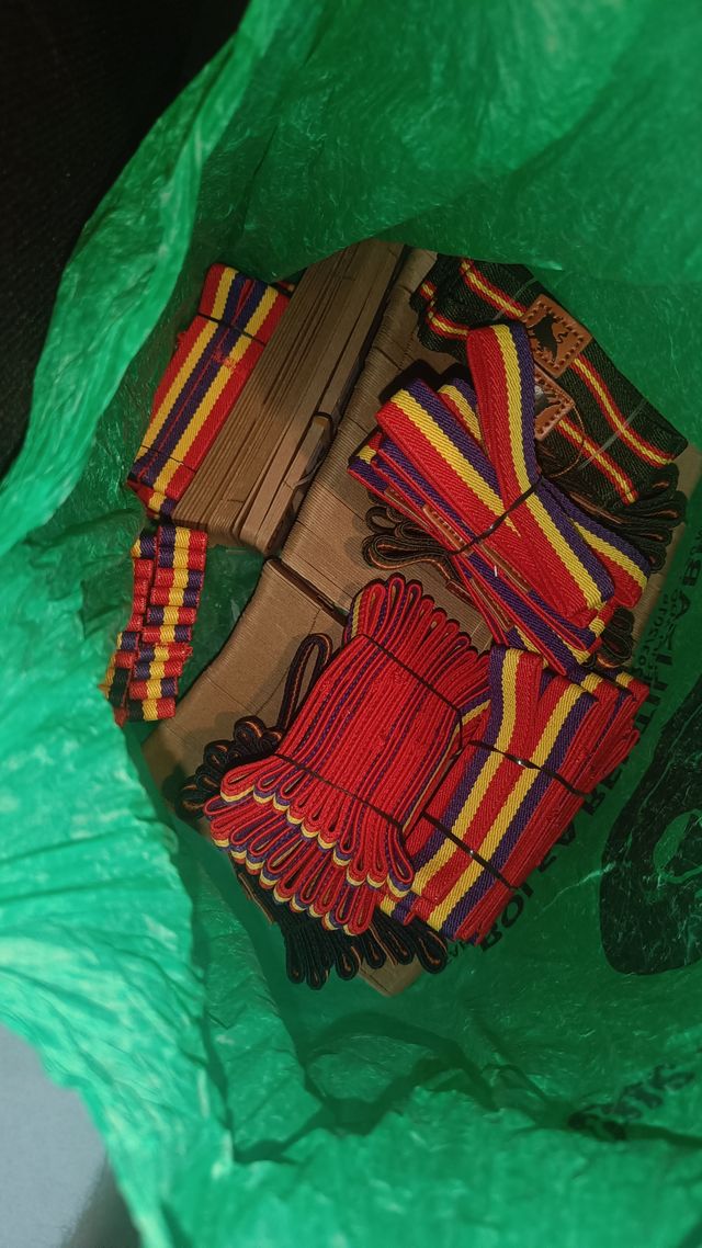 Pulseras tricolor - Rojo, Amarillo