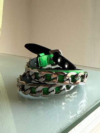 Pulsera Bimba&Lola Plata-Verde