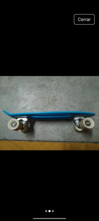 Skate azul niño