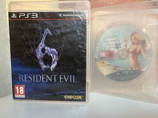 PS3: GTA V e Resident Evil 6