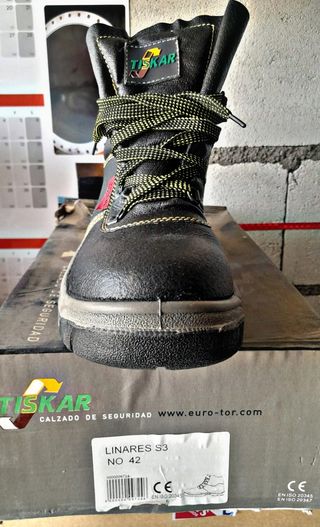 Botas Seguridad TISKAR - Nº 42